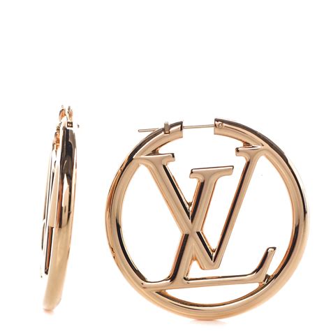 louis vuitton hoops|louis vuitton gold hoop earings.